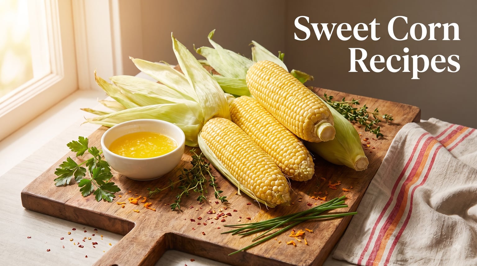 Sweet Corn Recipes