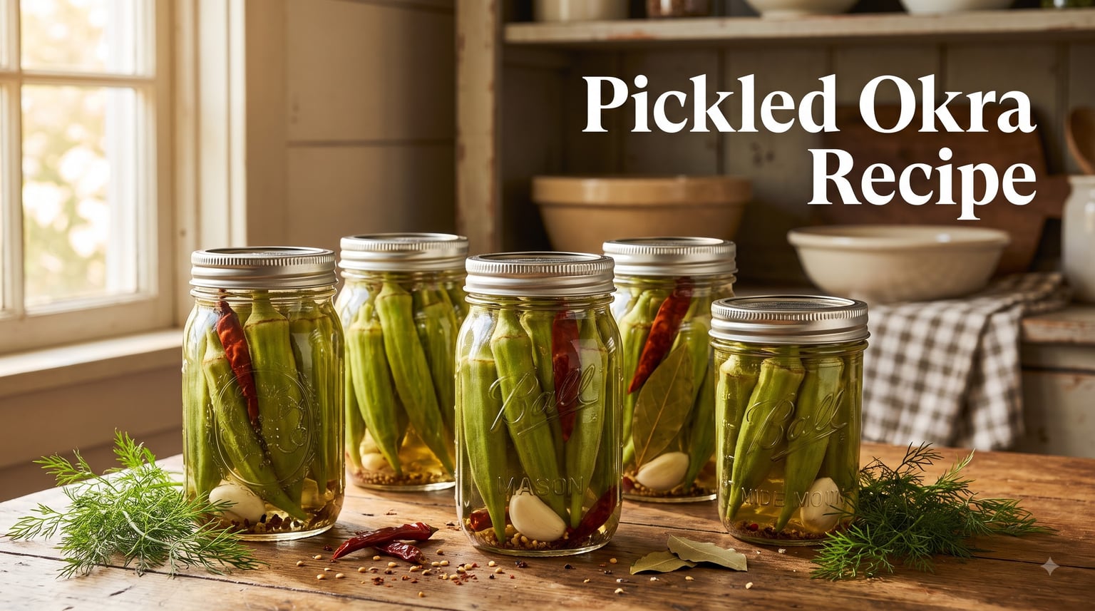Pickled Okra Recipe