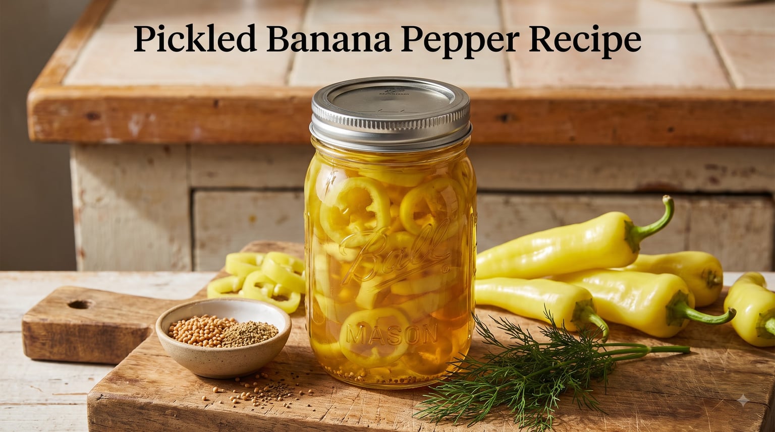 Pickled Banana Pepper Recipe