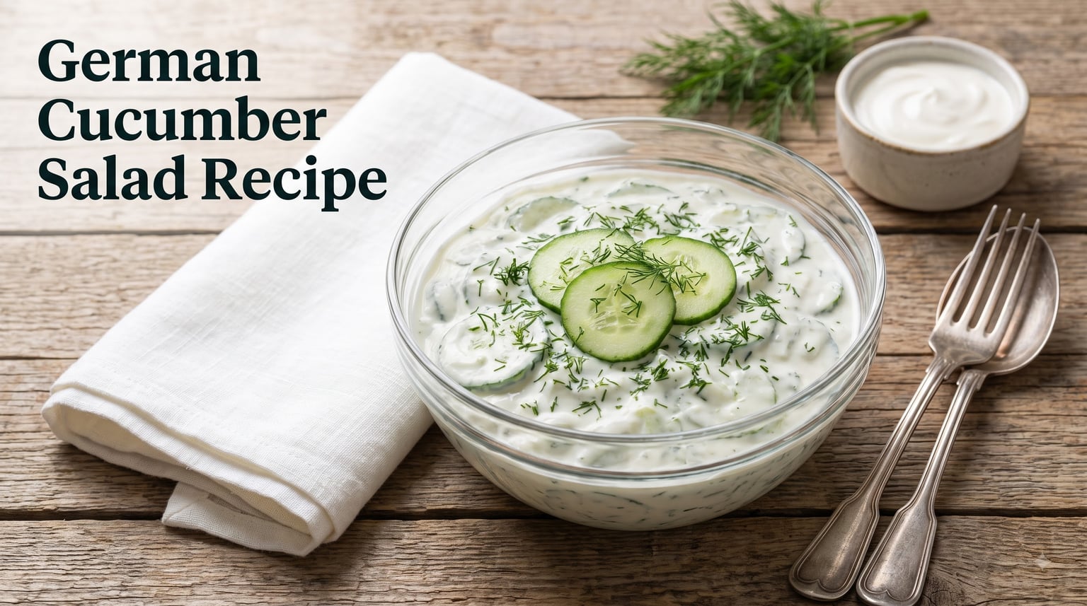 German Cucumber Salad Recipe