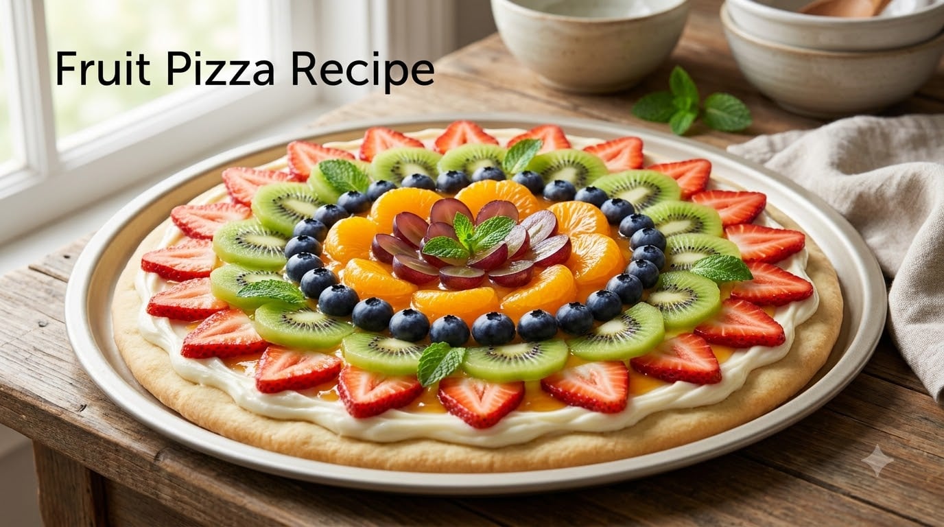 Fruit Pizza Recipe