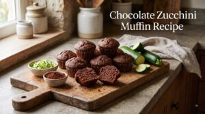 Chocolate Zucchini Muffin Recipe