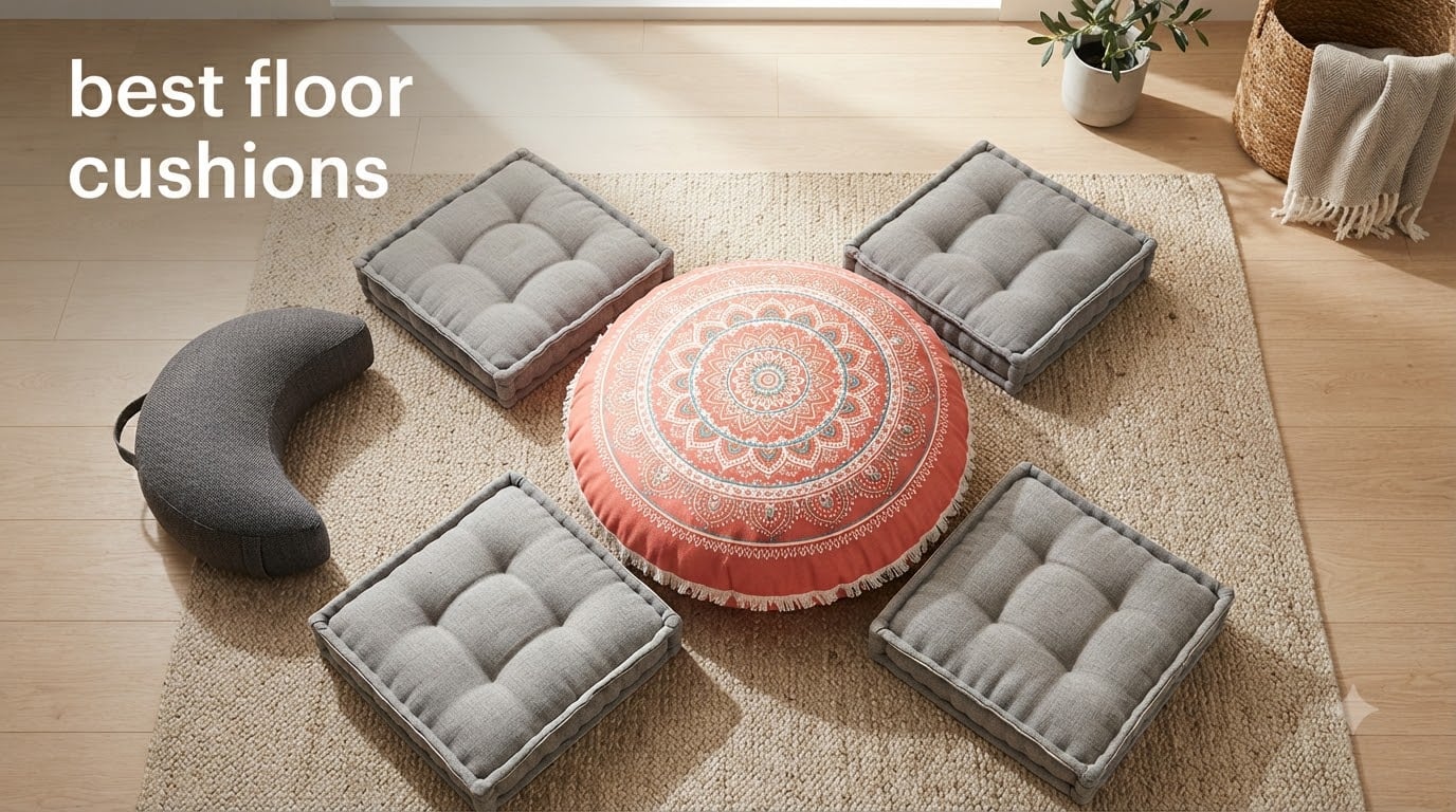 best floor cushions
