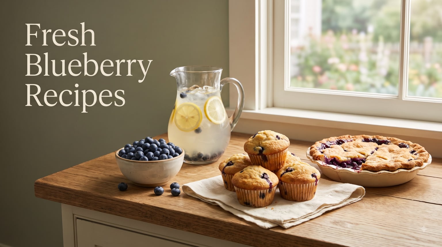 Fresh Blueberry Recipes
