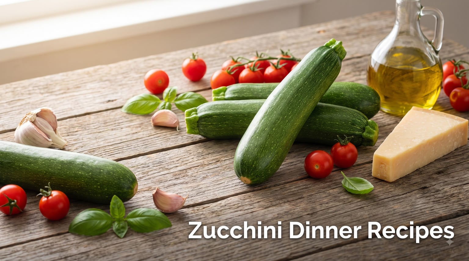 Zucchini Dinner Recipes