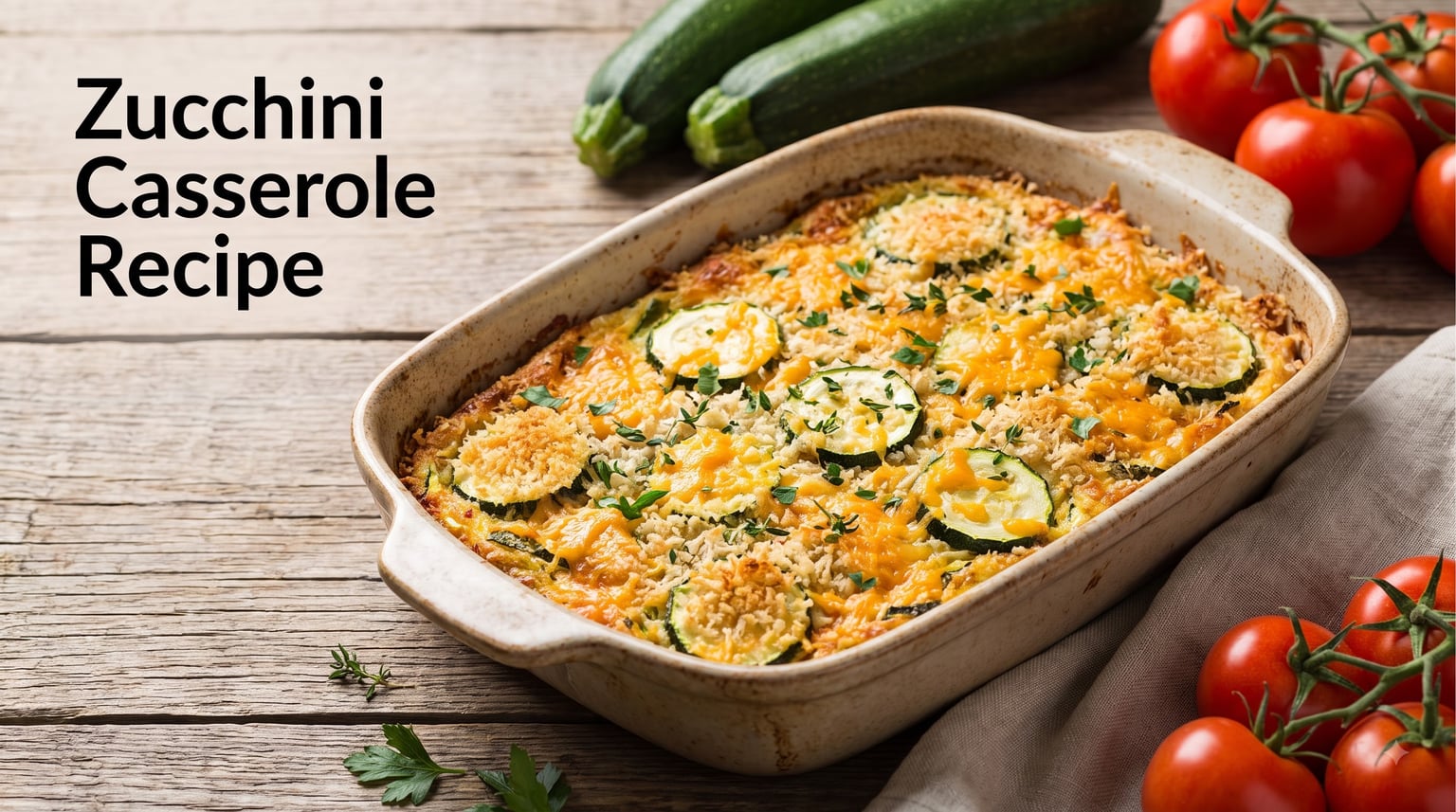 Zucchini Casserole Recipe