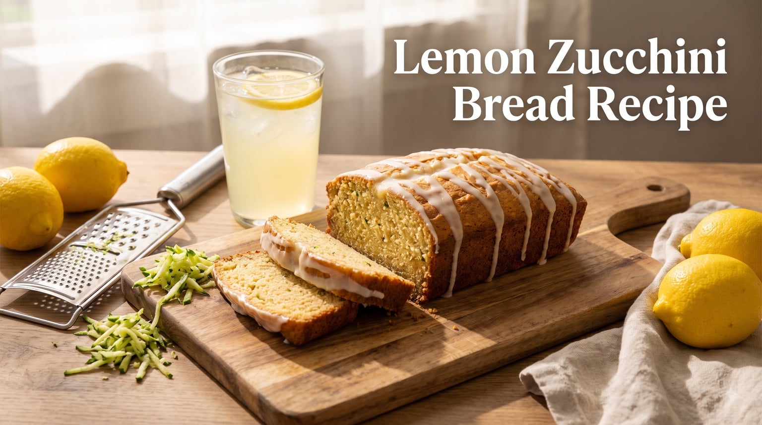 Lemon Zucchini Bread Recipe
