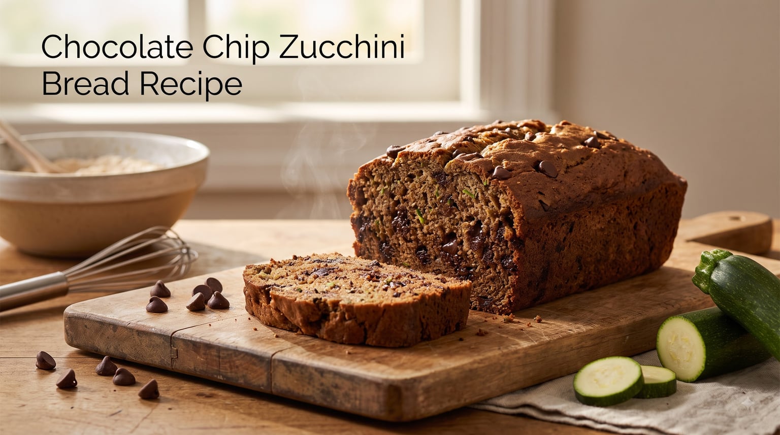 Chocolate Chip Zucchini Bread Recipe