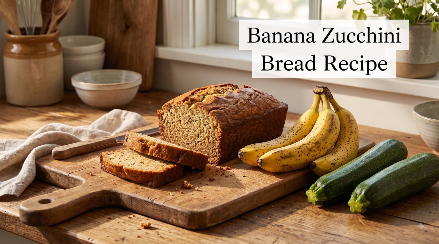 Banana Zucchini Bread Recipe