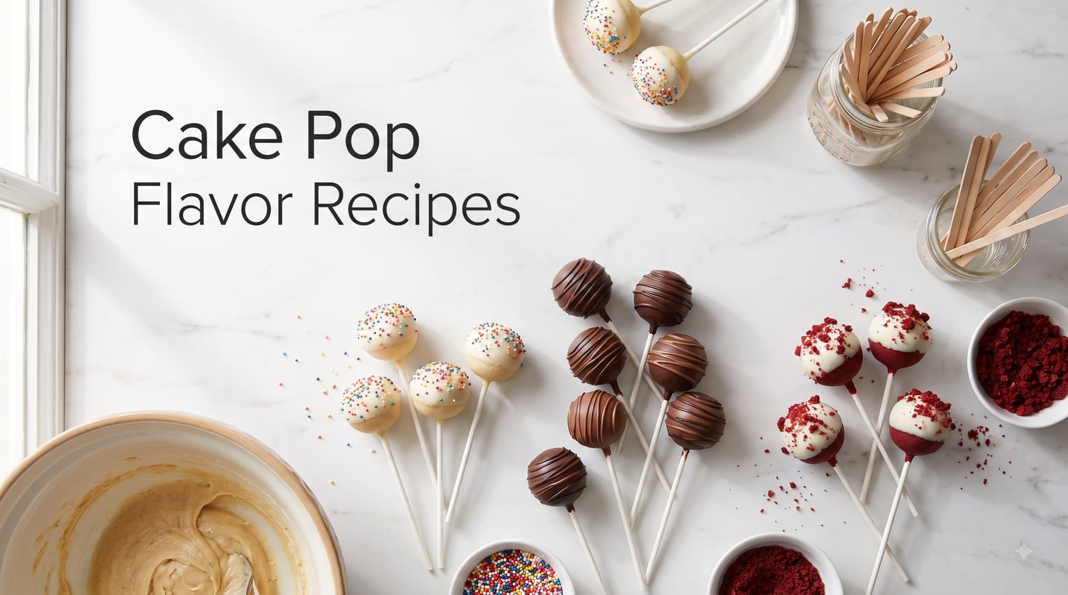 Cake Pop Flavor Recipes
