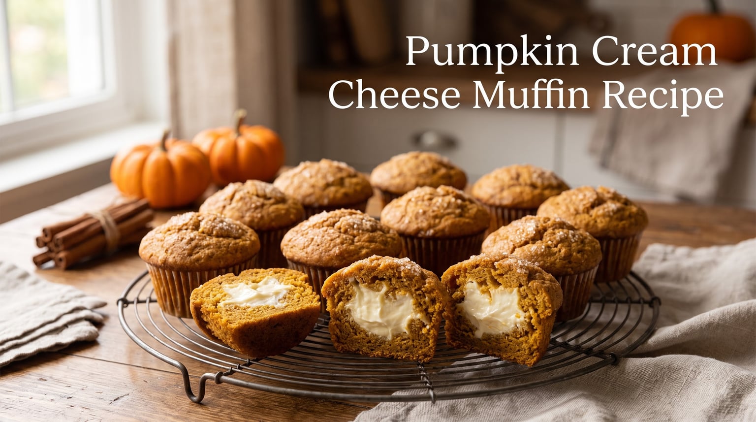 Pumpkin Cream Cheese Muffin Recipe