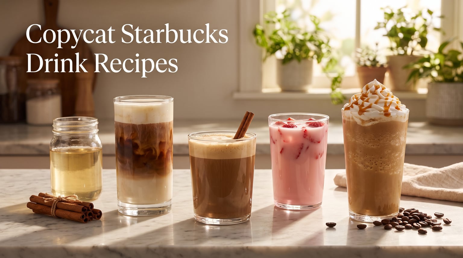 Copycat Starbucks Drink Recipes