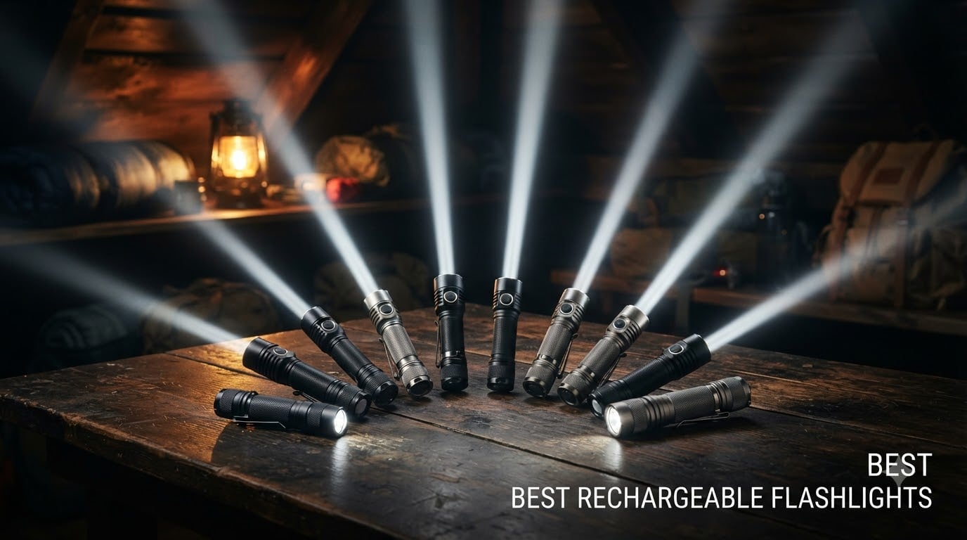 best rechargeable flashlights