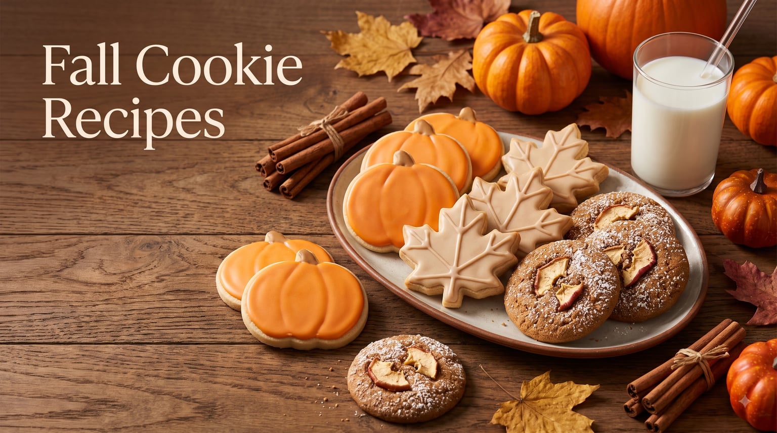 Fall Cookie Recipes
