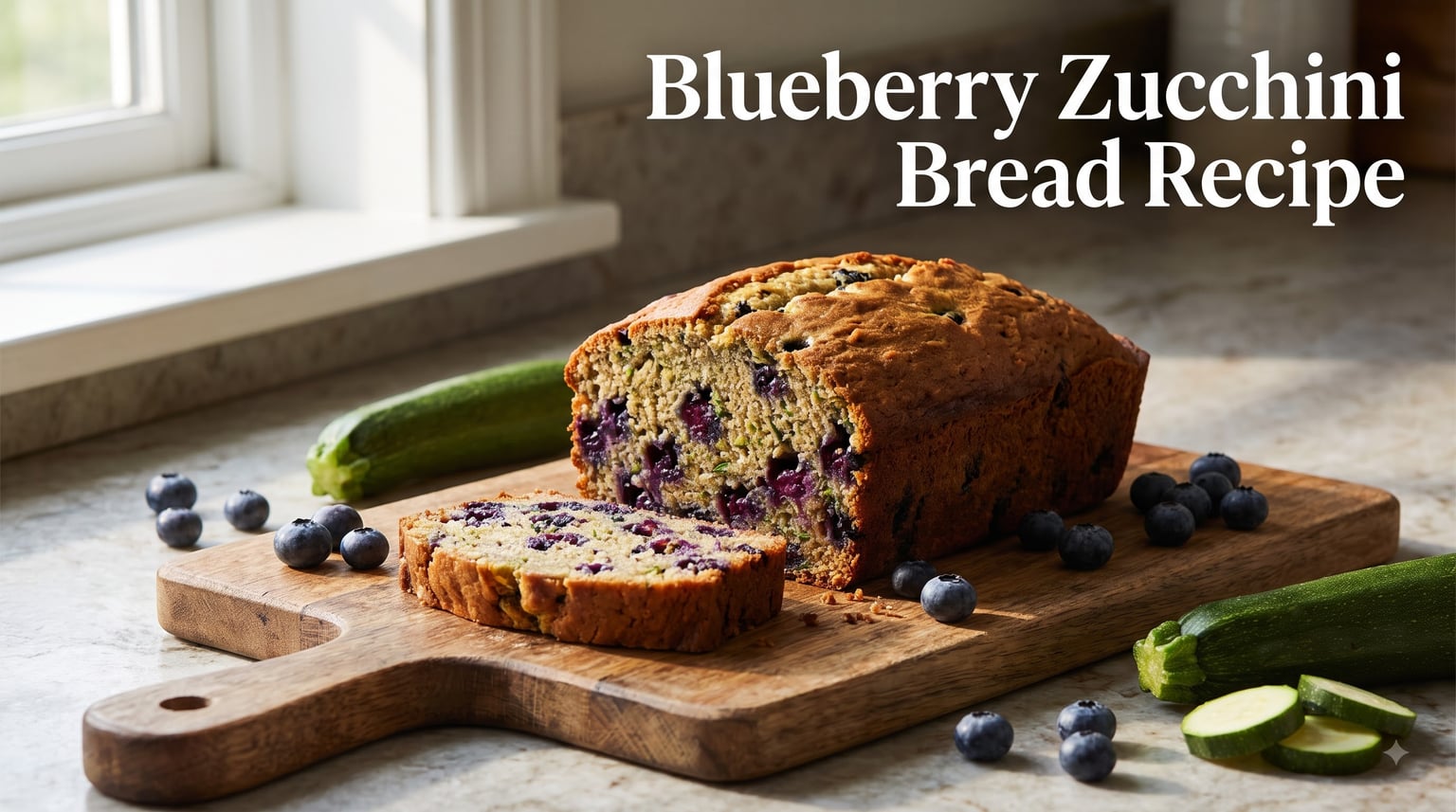Blueberry Zucchini Bread Recipe