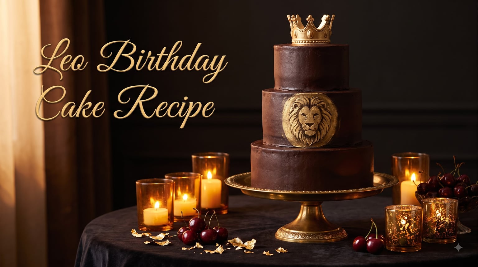 Leo Birthday Cake Recipe