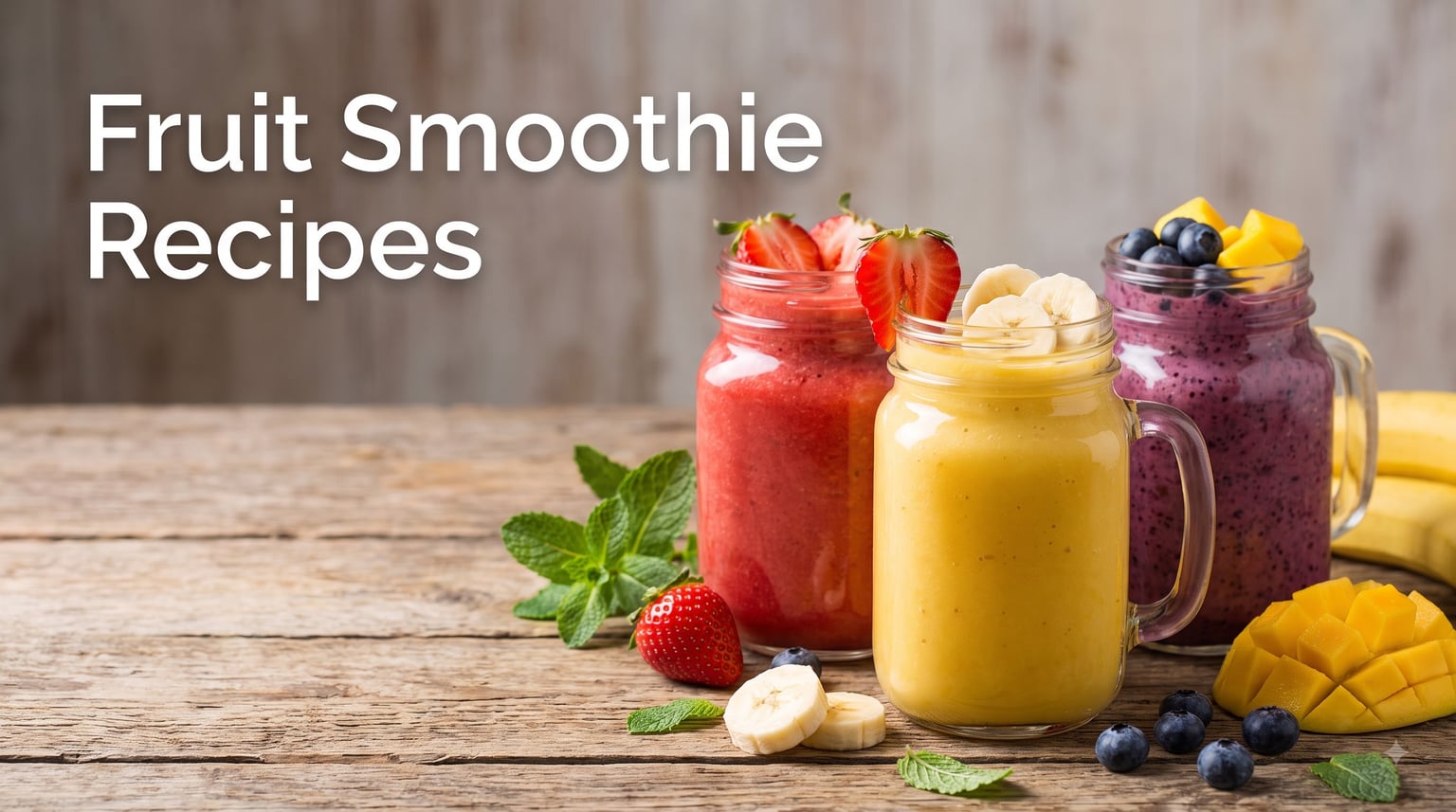 Fruit Smoothie Recipes