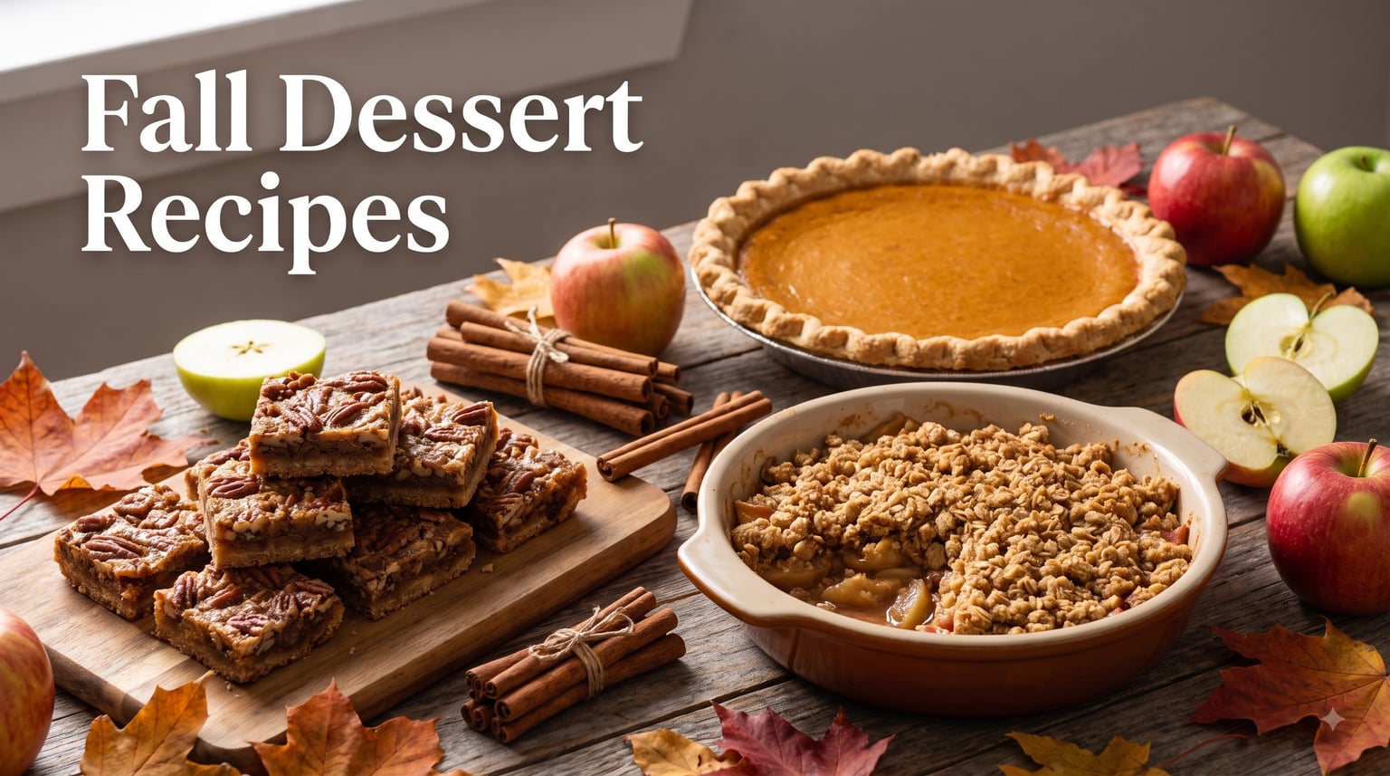 Fall Dessert Recipes