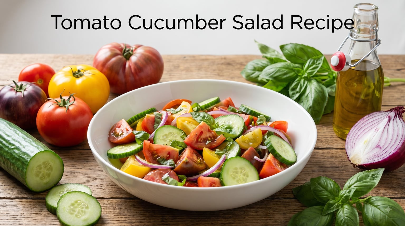 Tomato Cucumber Salad Recipe
