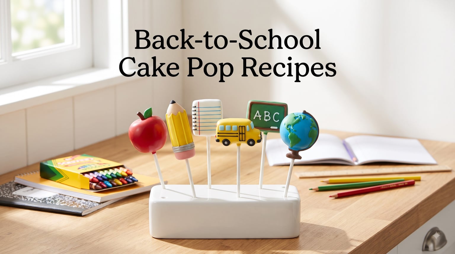 Back-to-School Cake Pop Recipes
