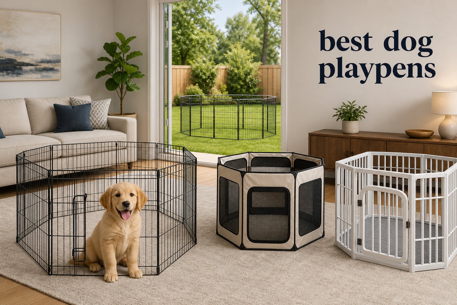 best dog playpens