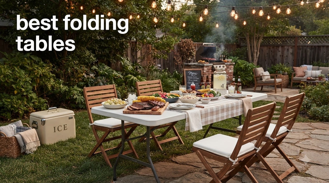 best folding tables