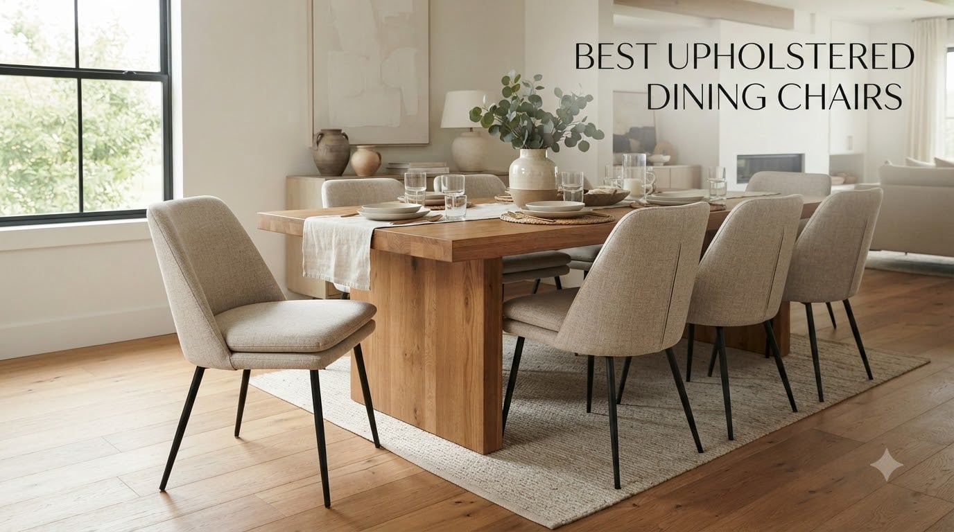 best upholstered dining chairs