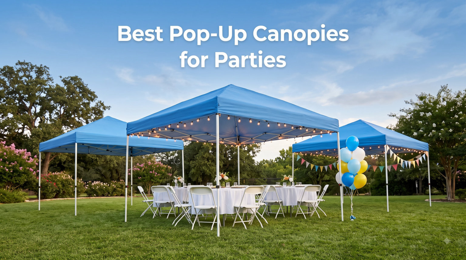 Best Pop-Up Canopies for Parties