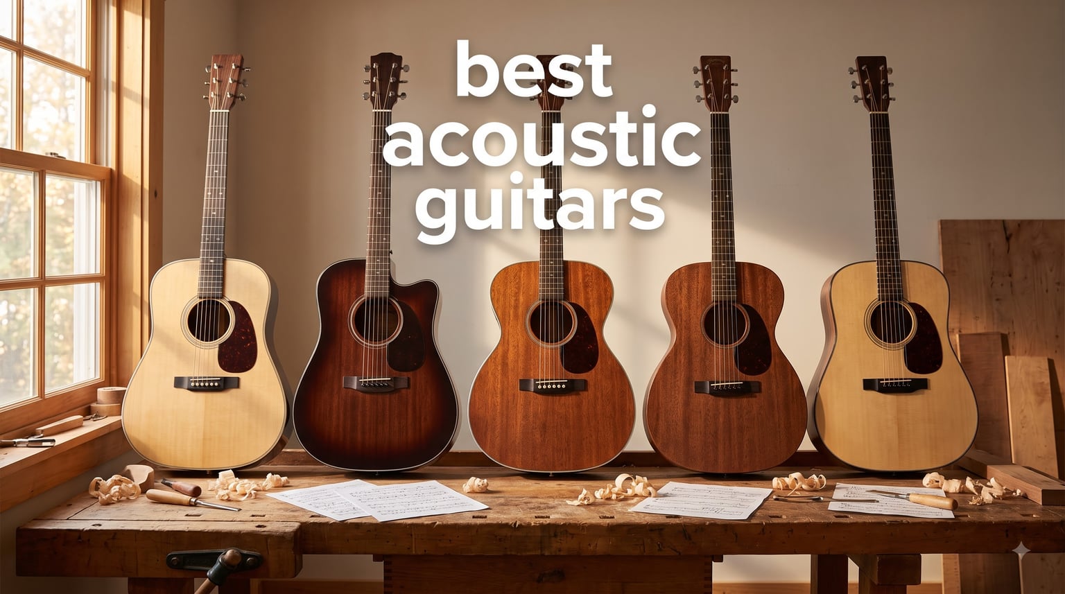 best acoustic guitars