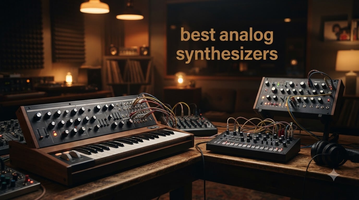 best analog synthesizers