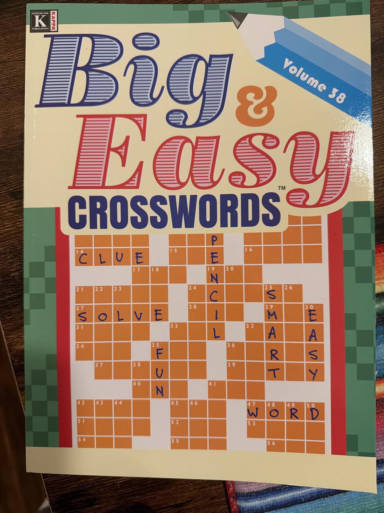 KAPPA Super Saver LARGE PRINT Crosswords Puzzle Pack-Set of 6 Full Size Books customer photo 1