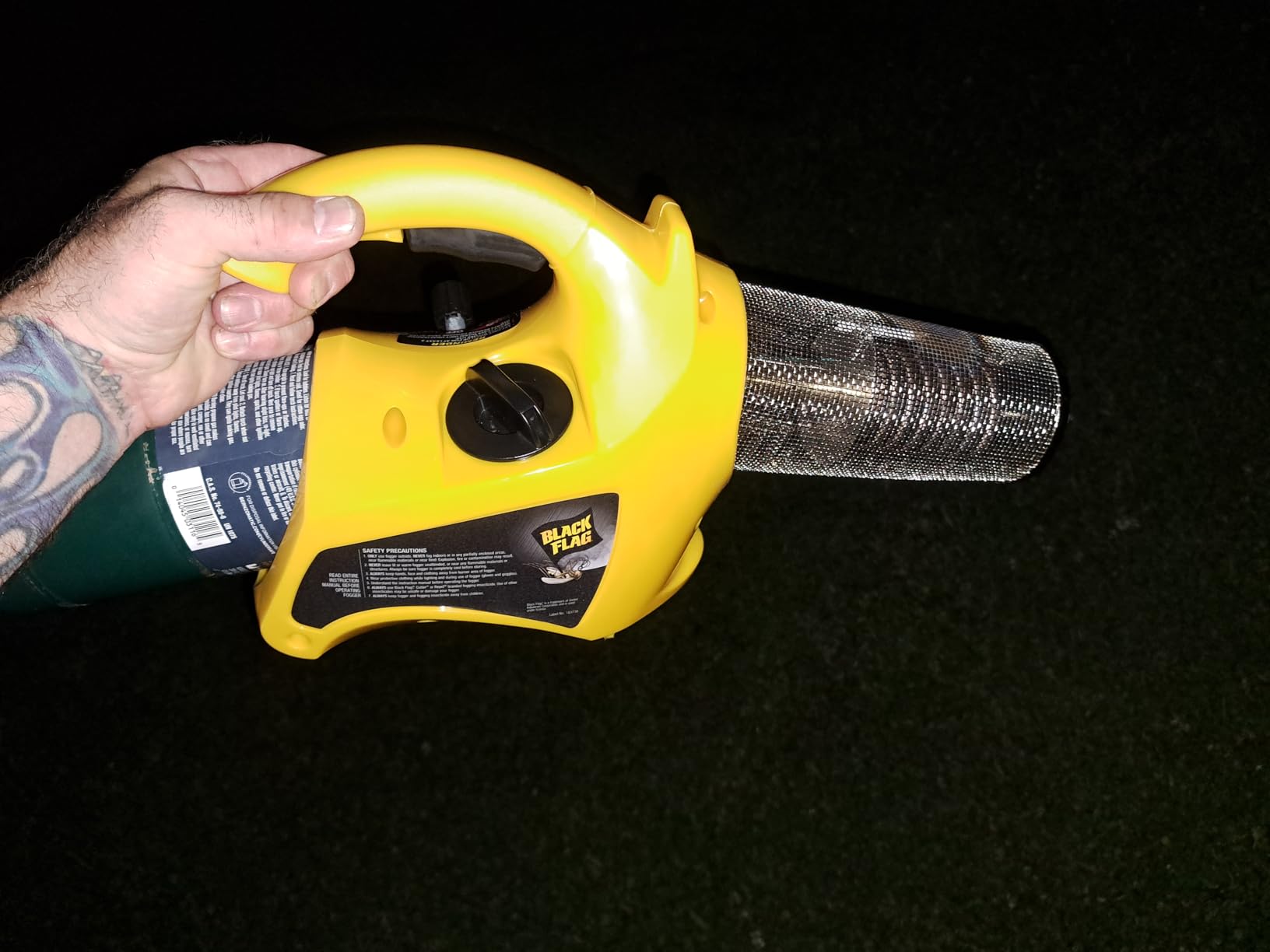 Black Flag 190095 Propane Insect Fogger, Yellow customer photo 2