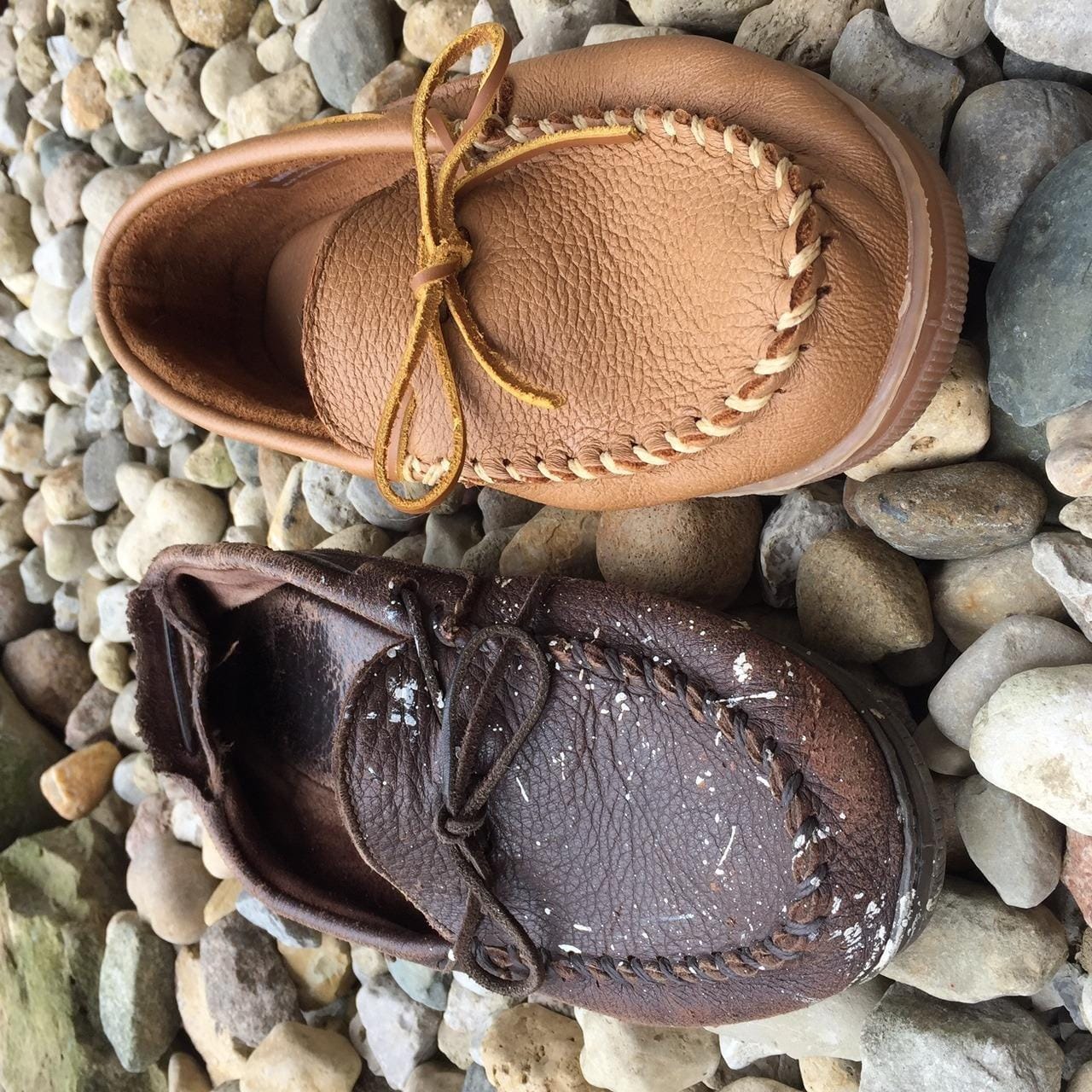 Minnetonka Men's Moosehide Classic Moccasin customer photo 1