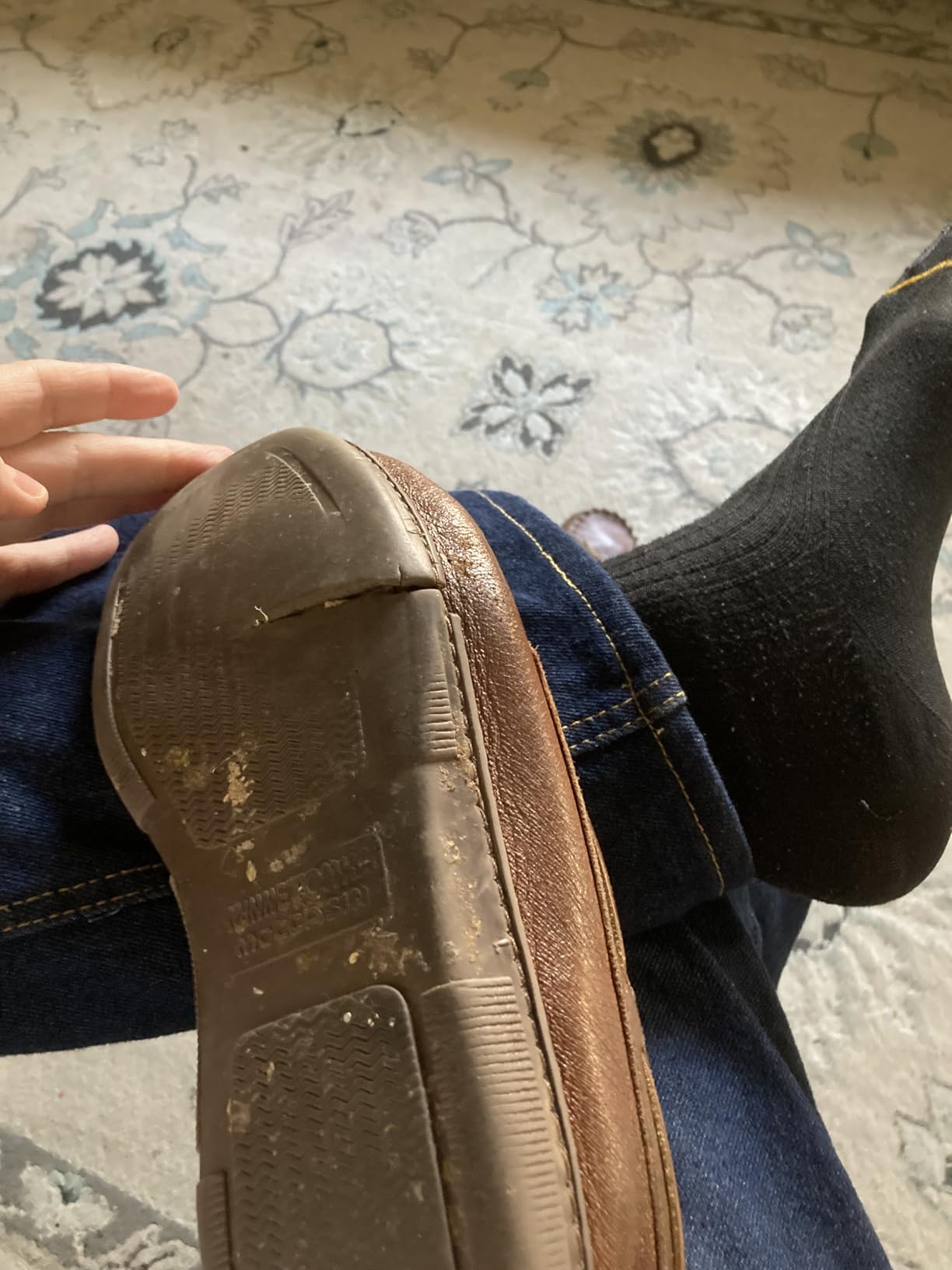 Minnetonka Men's Moosehide Classic Moccasin customer photo 2
