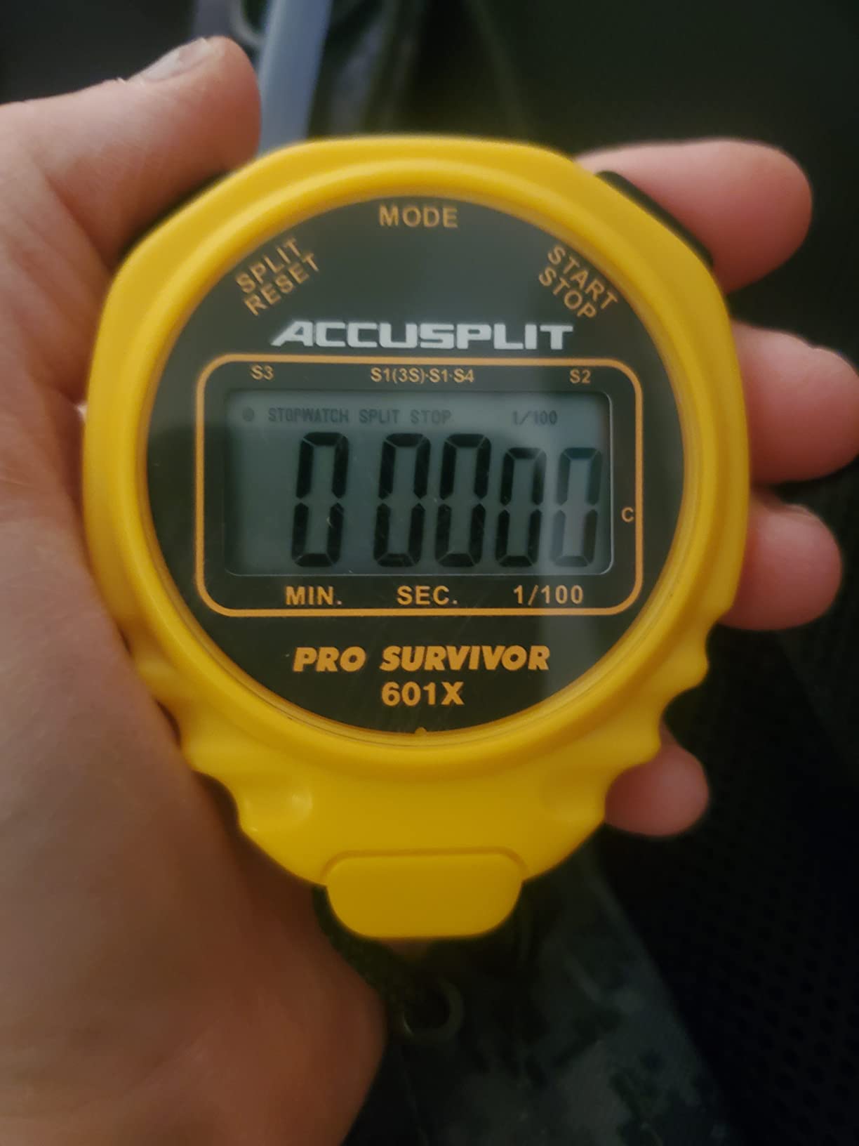 ACCUSPLIT Pro Survivor - A601X Stopwatch, Clock, Extra Large Display customer photo 1