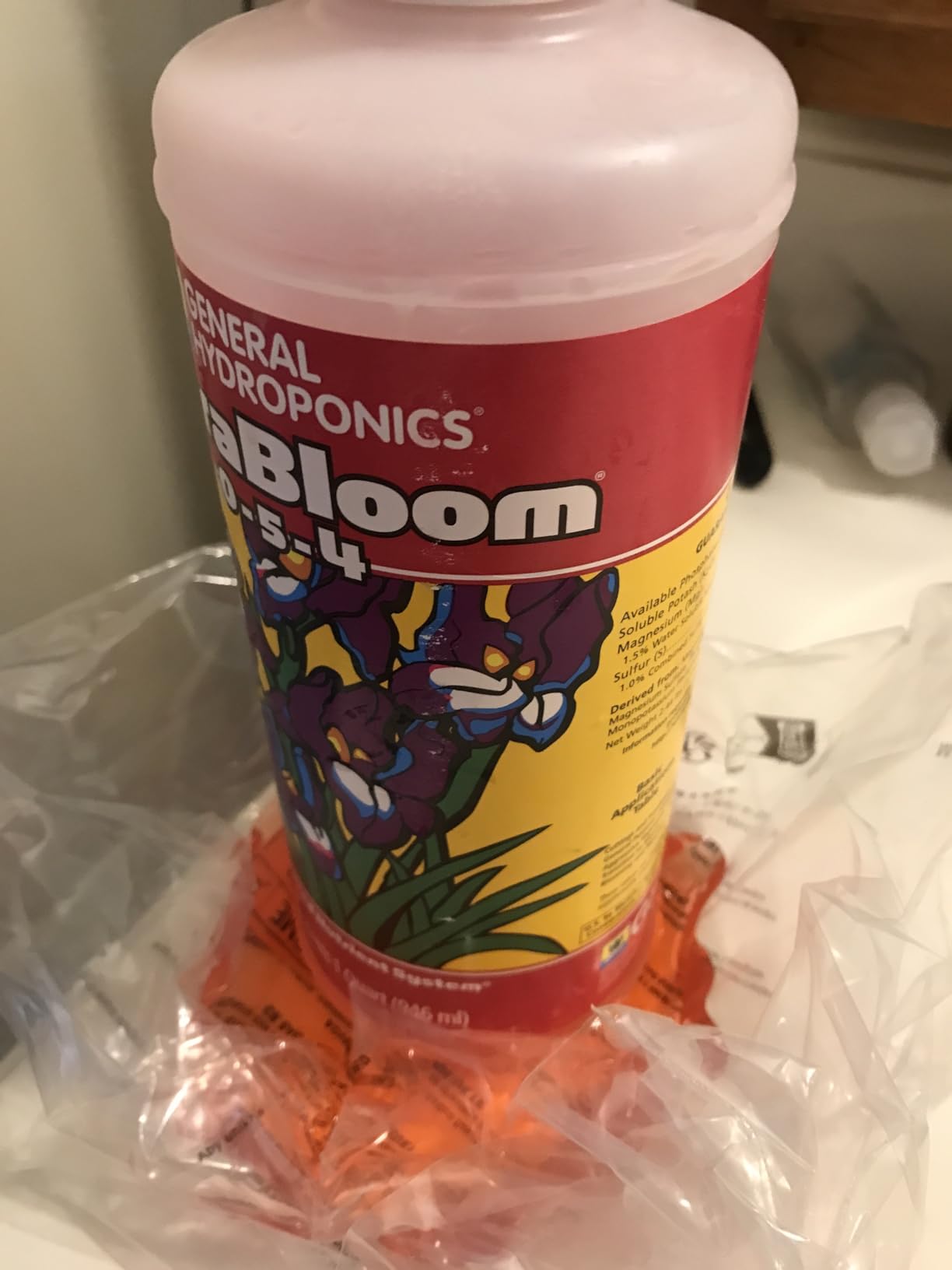 General Hydroponics 718015 FloraBloom, 1 Gallon, Magenta customer photo 2