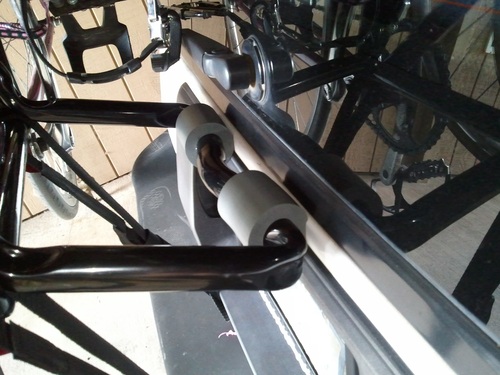 Allen Deluxe 3-Bike Trunk Mount Rack, Blk/ Silver customer photo 2