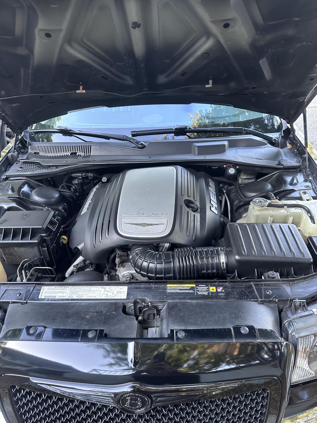 K&N Cold Air Intake System: High-Flow Air Filter, Increase Performance & Acceleration: Compatible with 2005-2019 Crysler/Dodge: 300C, Challenger, Charger, Magnum, 57-1542 customer photo 2