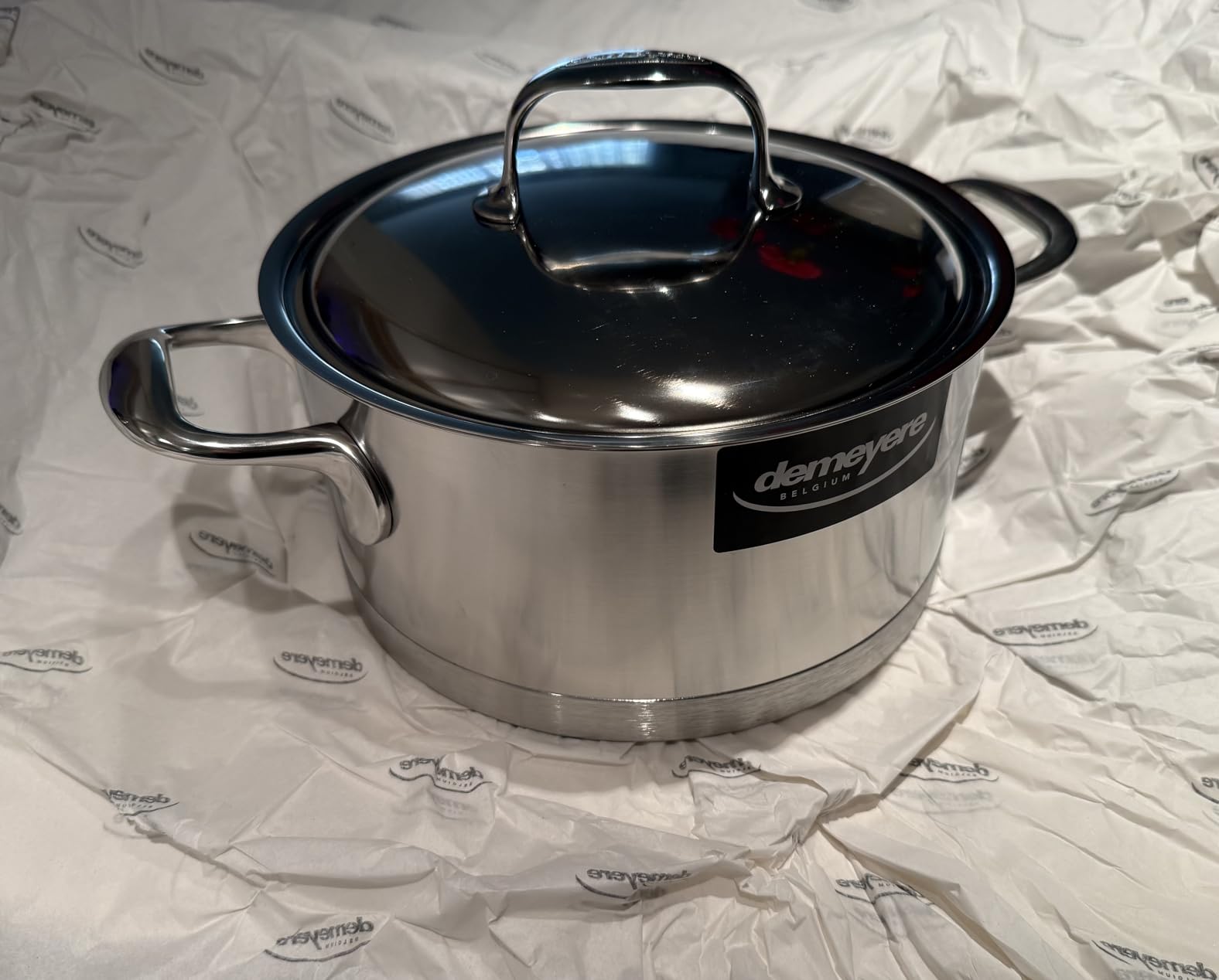 Demeyere Atlantis 7-Ply Stainless Steel Dutch Oven, 5.5-qt customer photo 1