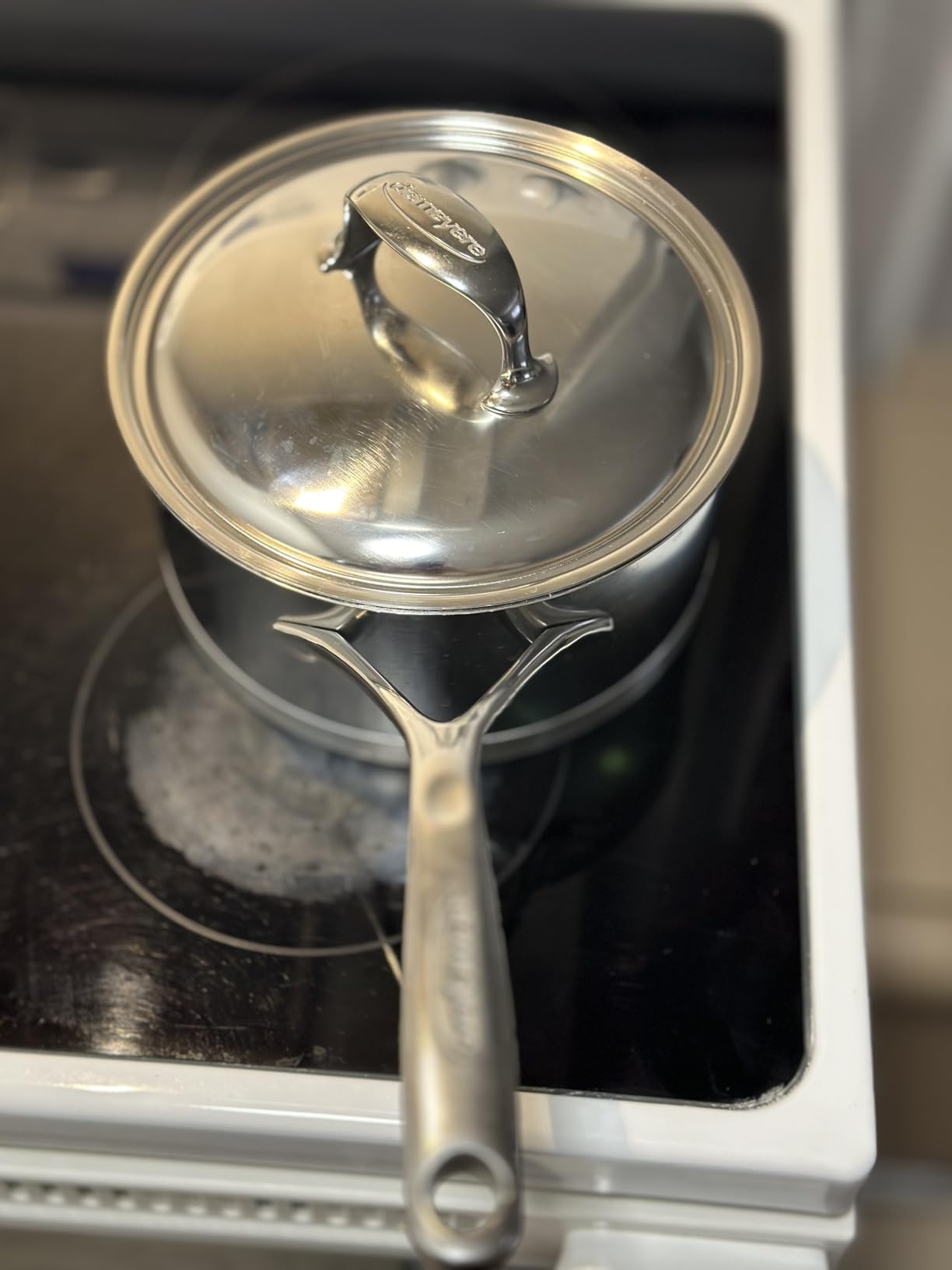 Demeyere Atlantis 3.2 Quart Saucepan with Lid customer photo 1