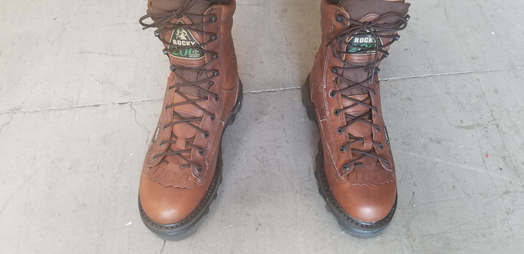 ROCKY Men's Rocky Bearclaw Gore-tex® Waterproof 200g Insulated Outdoor Boot customer photo 2