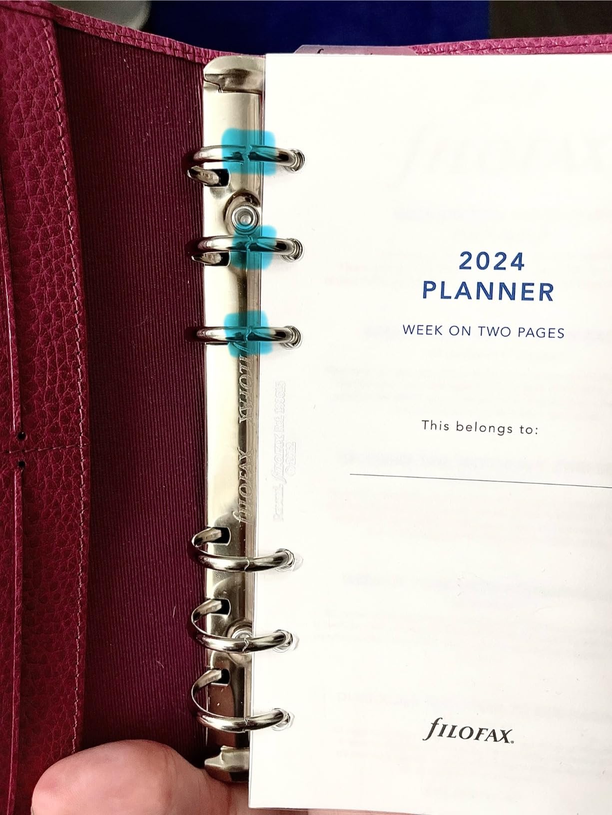 Filofax A5 Finsbury Organiser - Black customer photo 1