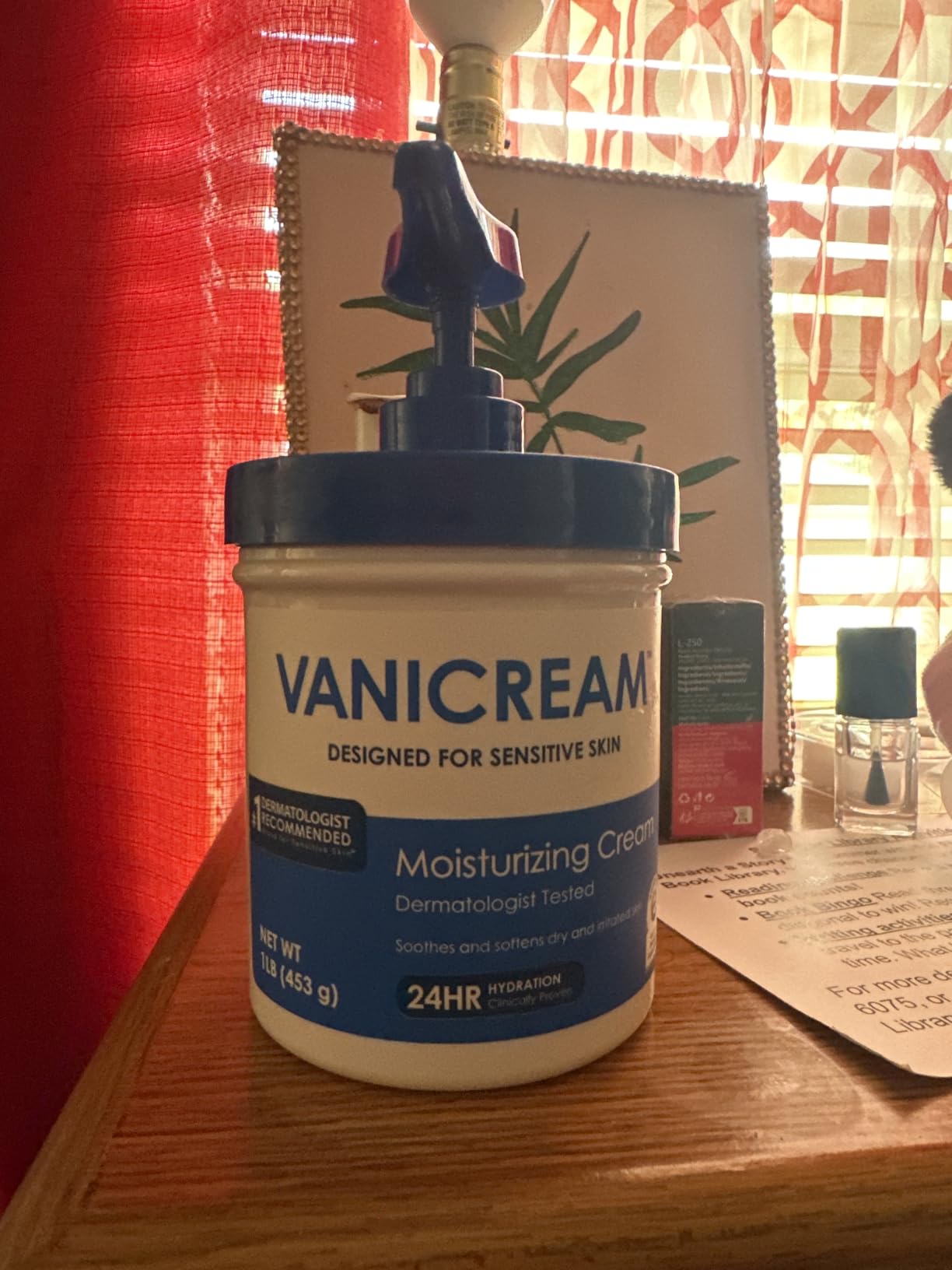 Vanicream Moisturizing Cream, Body & Face Moisturizer, 16 Oz Pump Dispenser customer photo 1