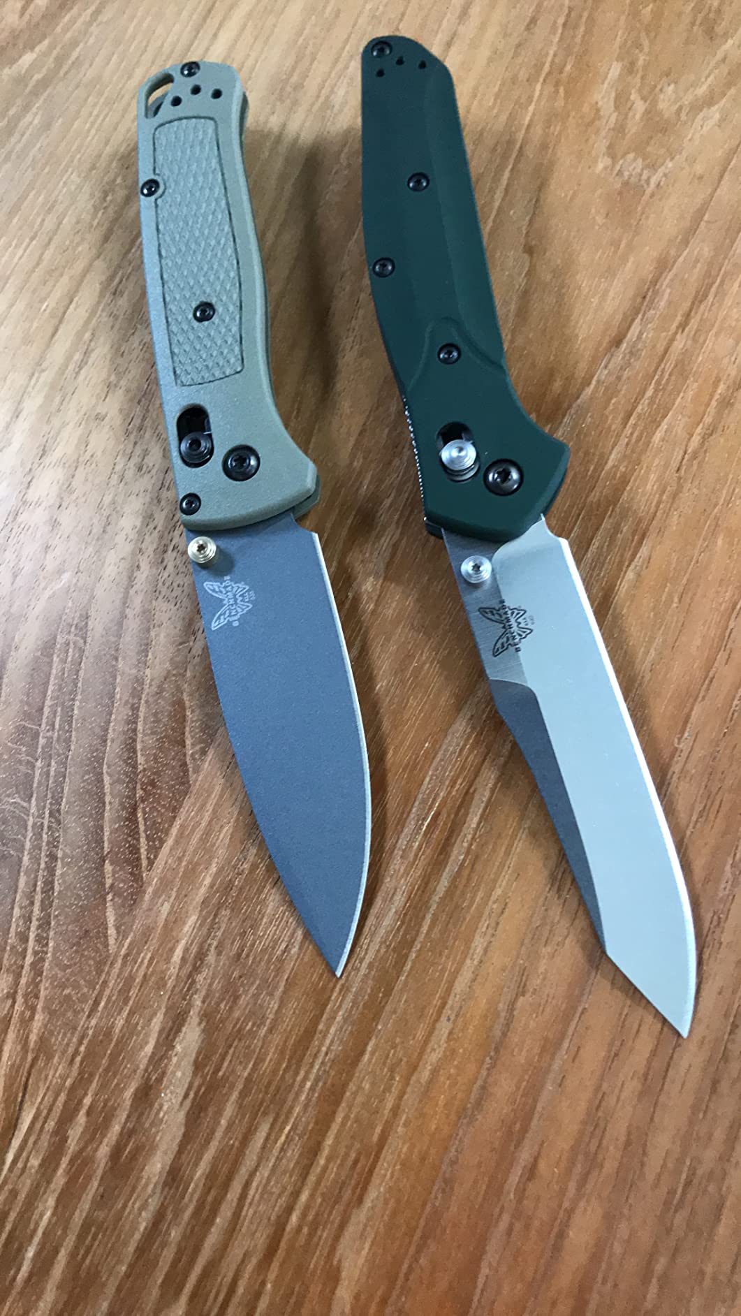 Benchmade Osborne EDC Knife, Green Aluminum Handle, S30V Steel Blade (940) customer photo 2