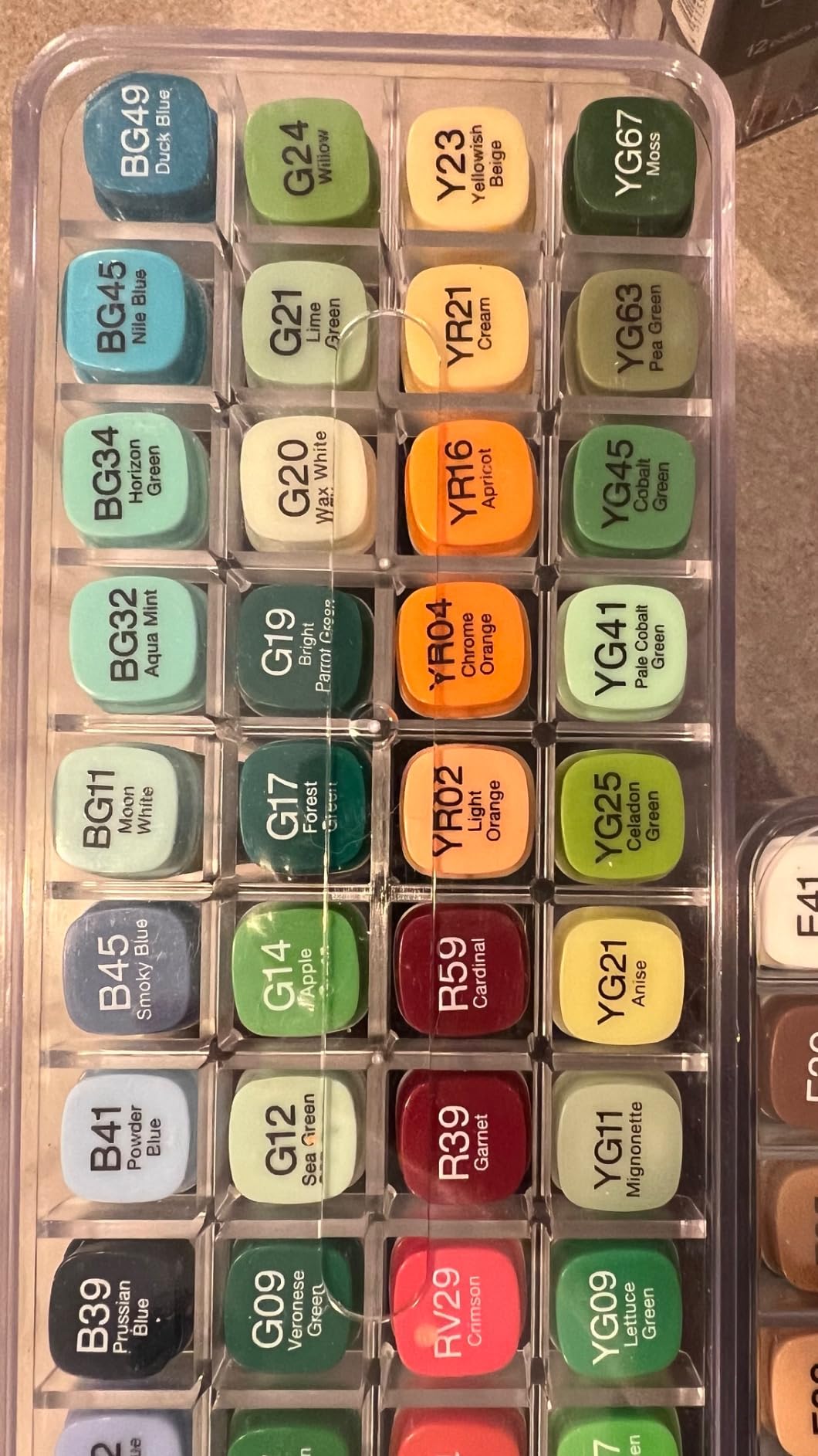 Classic Marker Set, 72-Colors, Set B customer photo 1