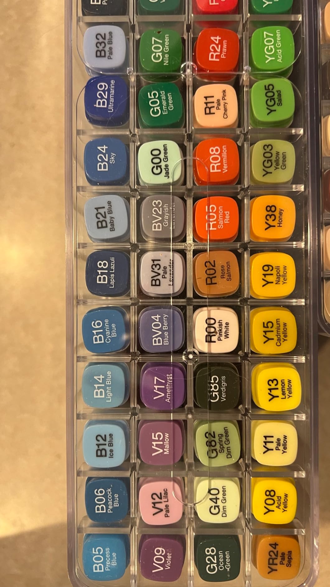 Classic Marker Set, 72-Colors, Set B customer photo 2