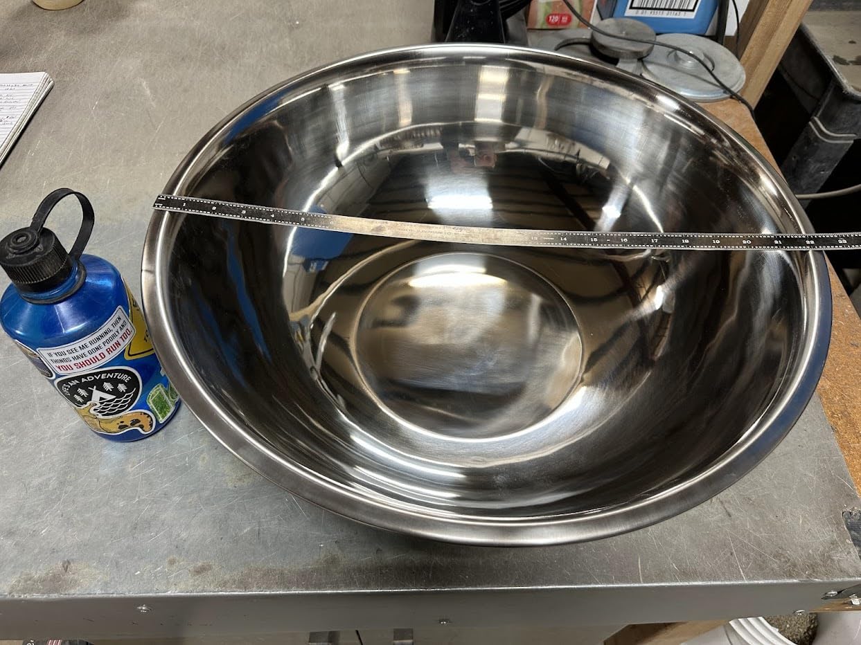 Winco 8 qt Stainless Steel Mixing Bowl customer photo 2