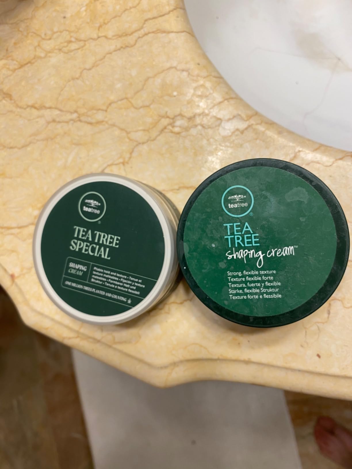 Tea Tree Shaping Cream, Hair Styling Cream, Long-Lasting Hold, Matte Finish, For All Hair Types customer photo 1