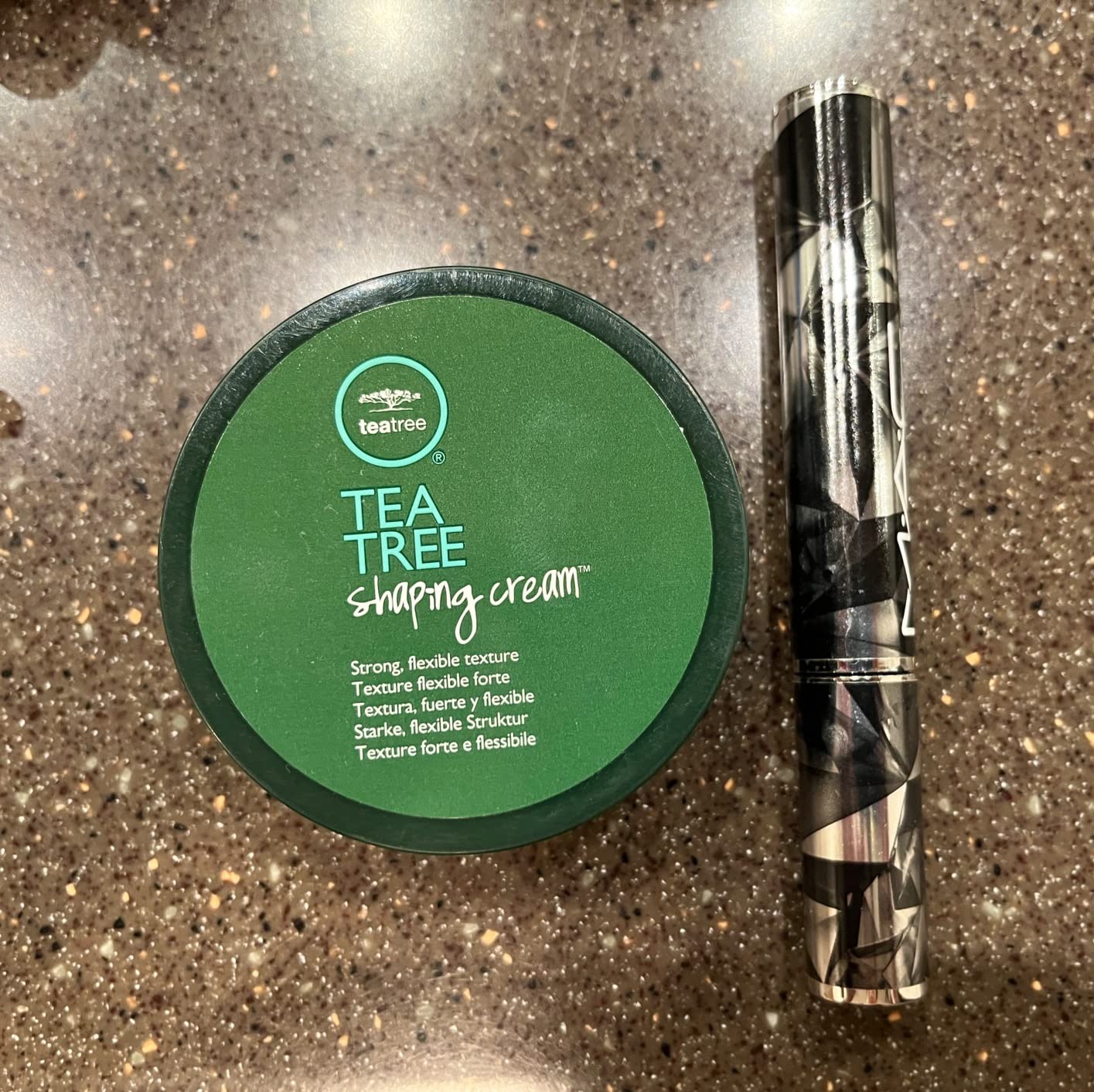 Tea Tree Shaping Cream, Hair Styling Cream, Long-Lasting Hold, Matte Finish, For All Hair Types customer photo 2