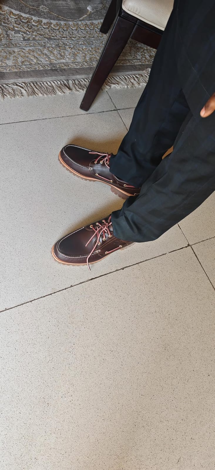 Timberland Men's Authentic 3-Eye Lug Handsewn Boat Shoes customer photo 1